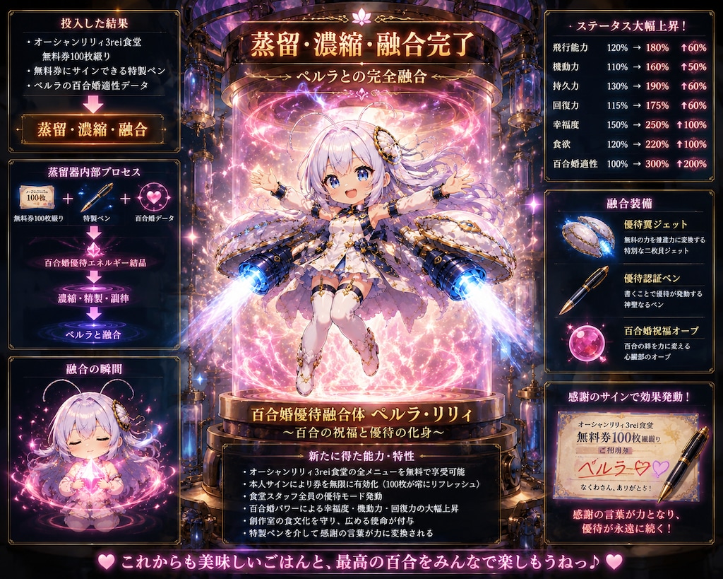 百合婚優待融合体《ペルラ・リリィ》