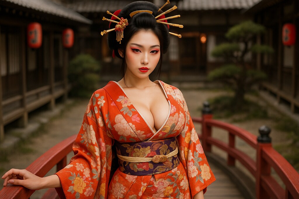 遊郭の花魁