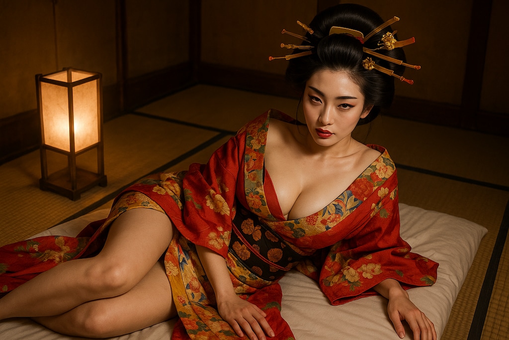 遊郭の花魁