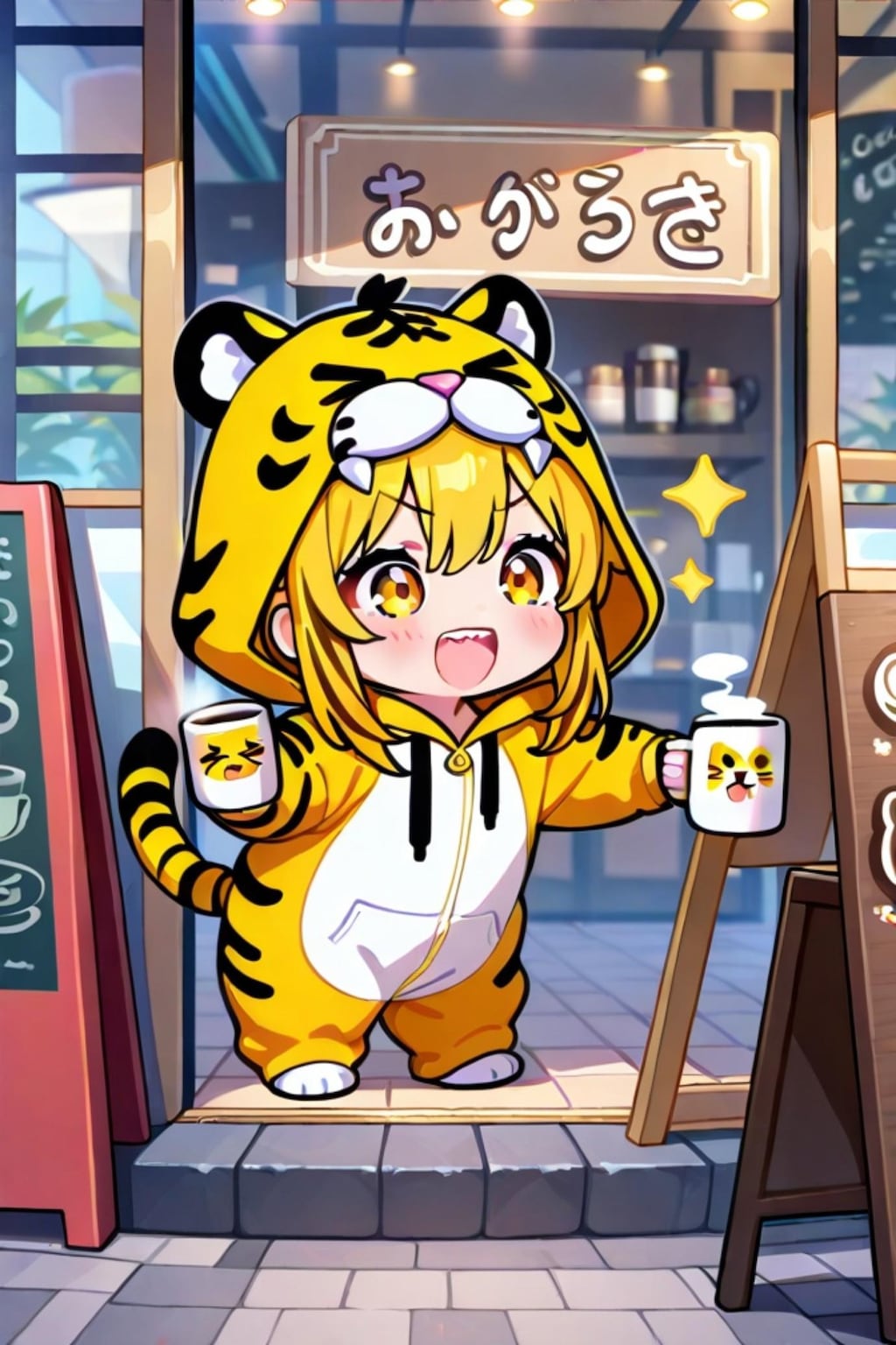 SD化の虎娘ちゃん