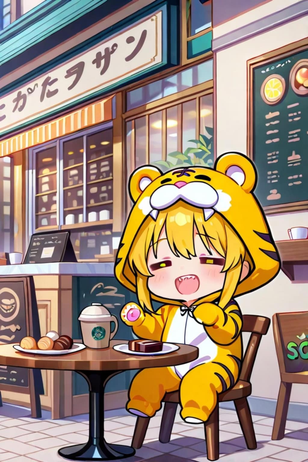 SD化の虎娘ちゃん