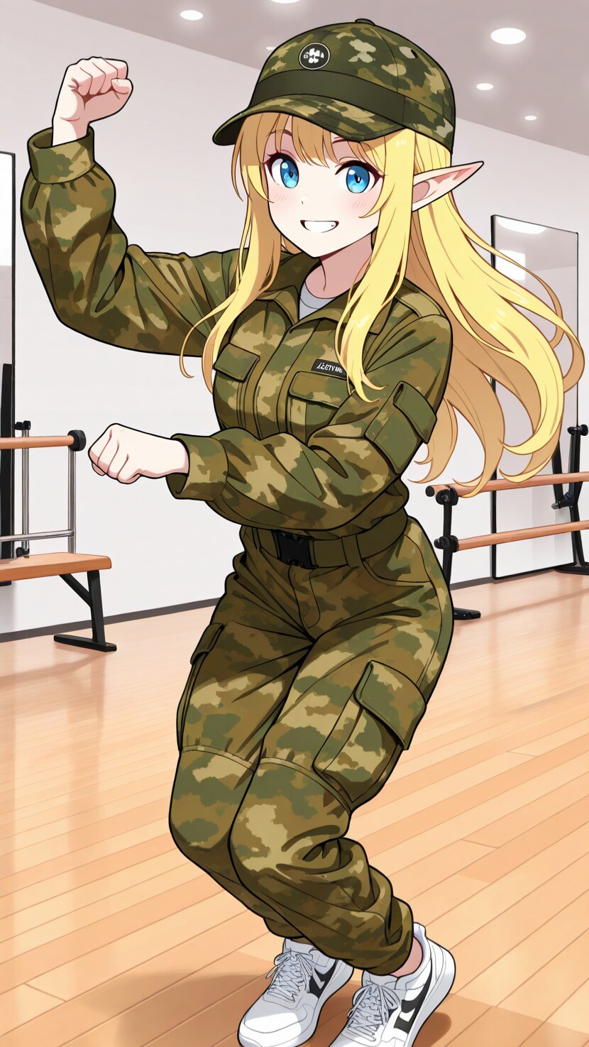 カモフラエルフダンス