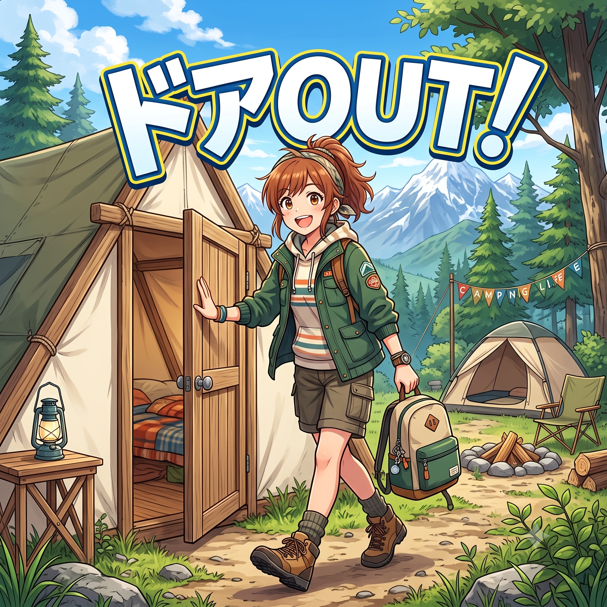 ドアOUT！