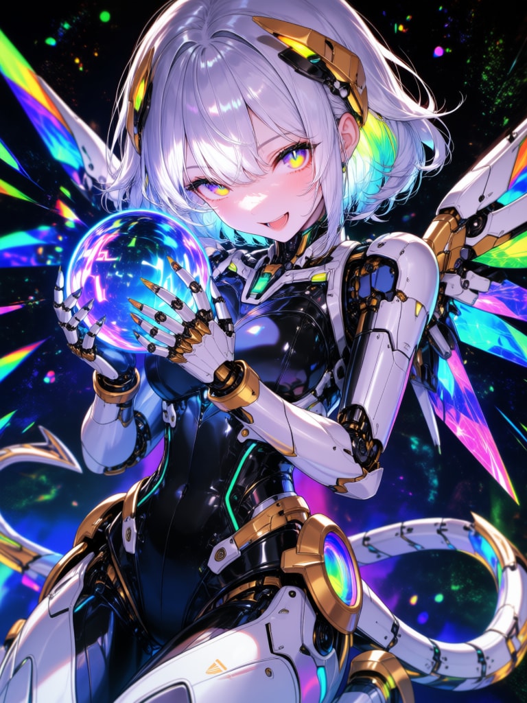 銀髪メカ娘ちゃん | の人気AIイラスト・グラビア