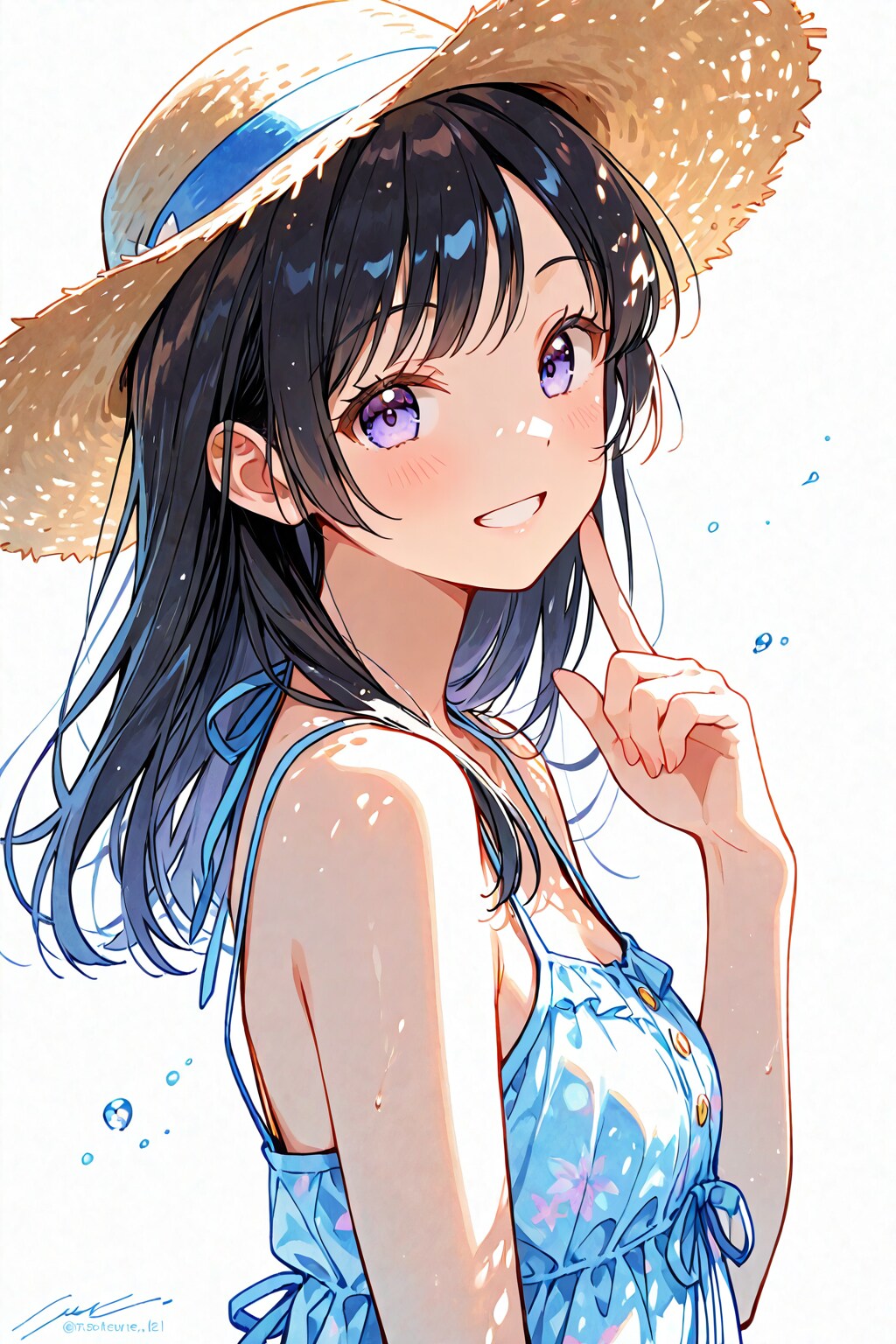 夏の少女 | の人気AIイラスト・グラビア