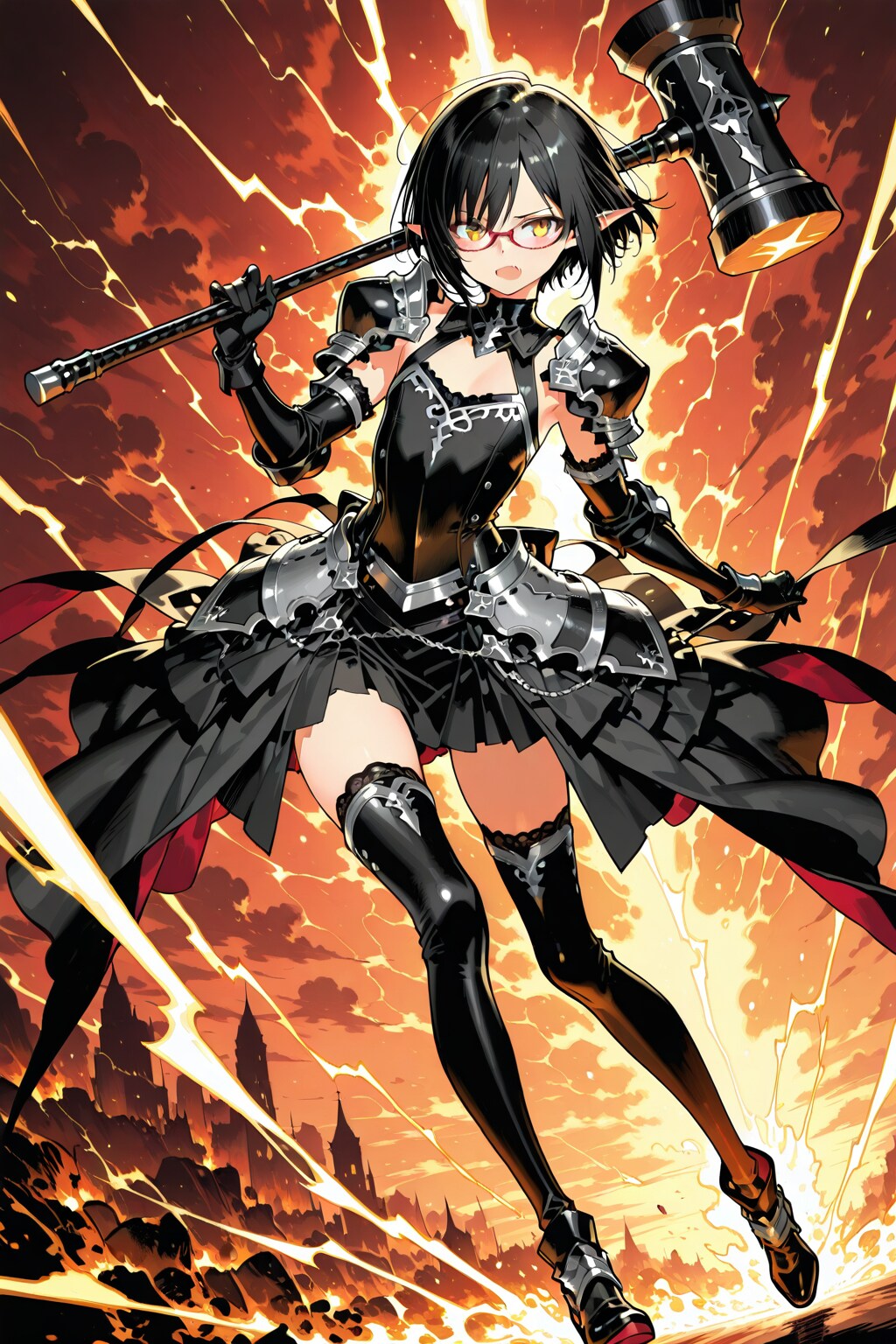 lightning-charge!! | の人気AIイラスト・グラビア