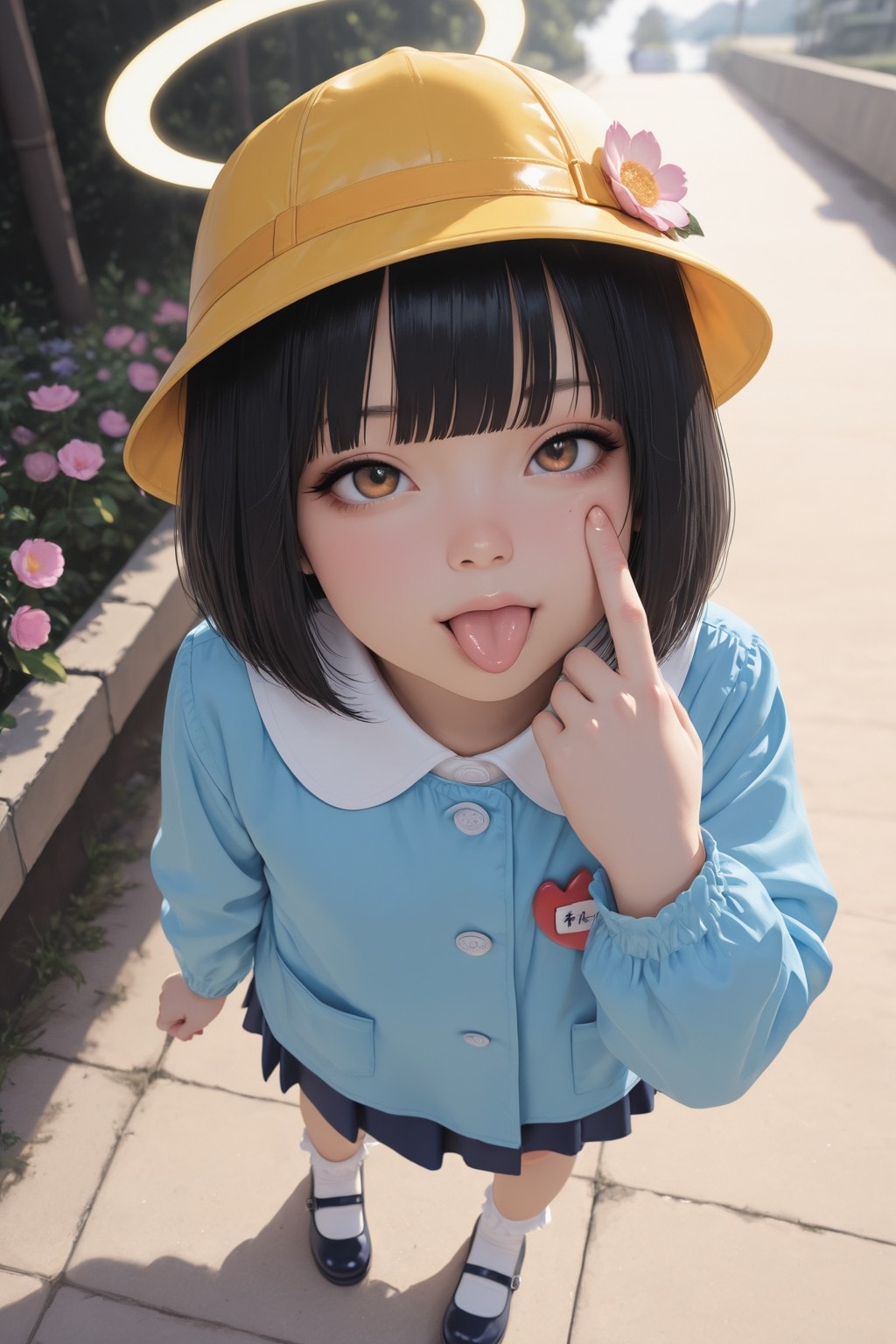 Rent A Girlfriend（妹をレンタルしました！悪戯系天使ちゃんでしたww） | の人気AIイラスト・グラビア