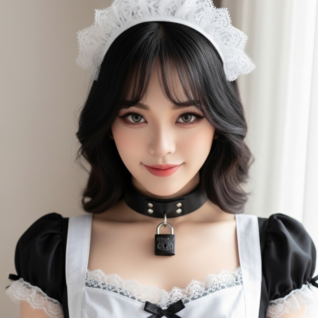 鍵付きチョーカー | の人気AIイラスト・グラビア