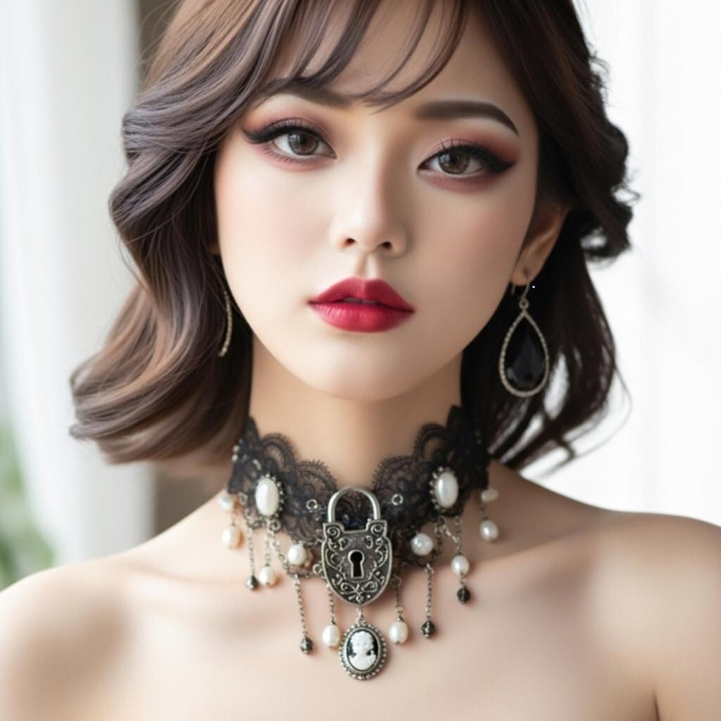 鍵付きチョーカー