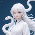 白ヘビの御神体フィギュア 6枚目