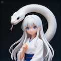 白ヘビの御神体フィギュア 12枚目