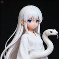 白ヘビの御神体フィギュア 8枚目