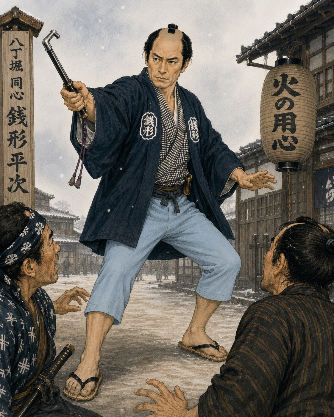 今日も決めての、銭が飛ぶ〜。