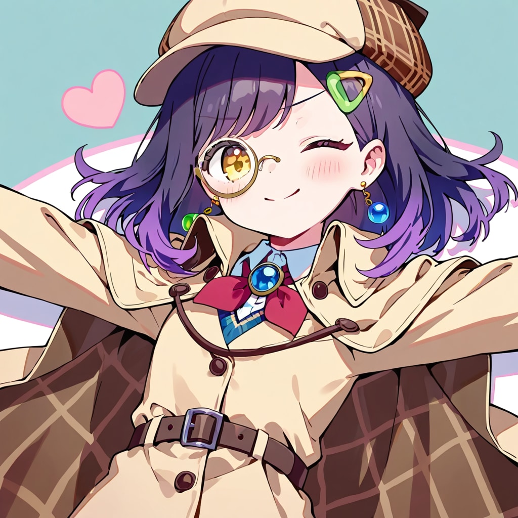 探偵気分♪