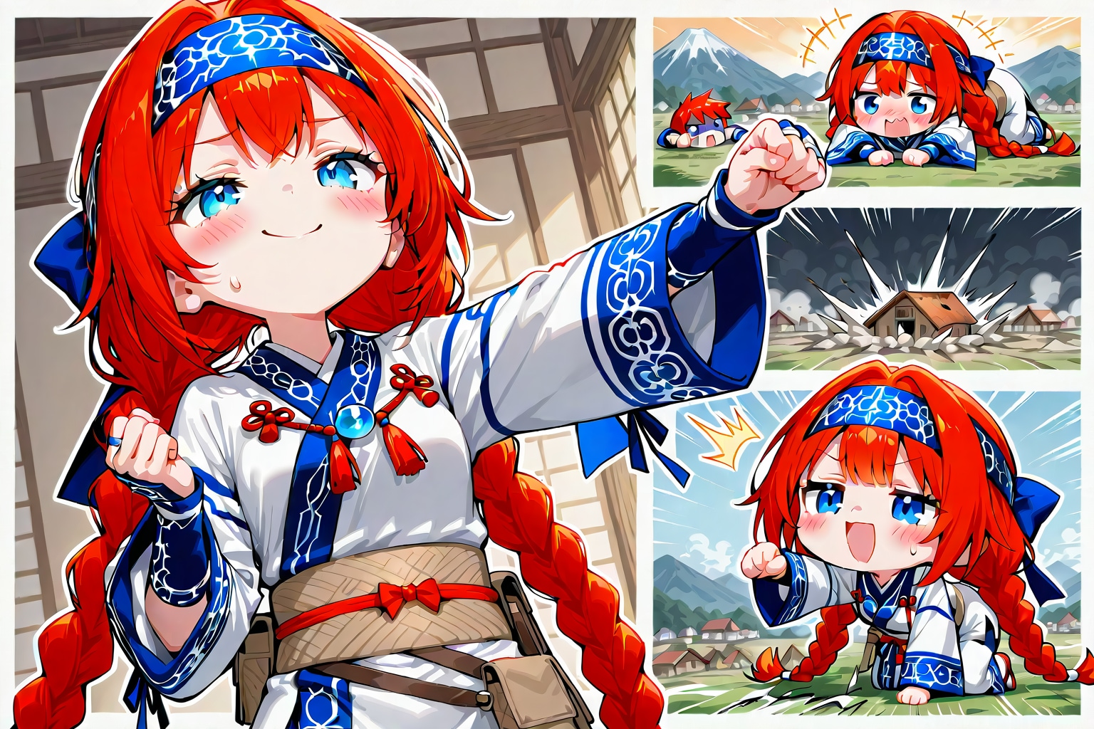 最終兵器コロポックル赤髪お兄ちゃんズくん | の人気AIイラスト・グラビア