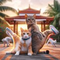 カップル猫 9枚目
