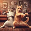 カップル猫 8枚目