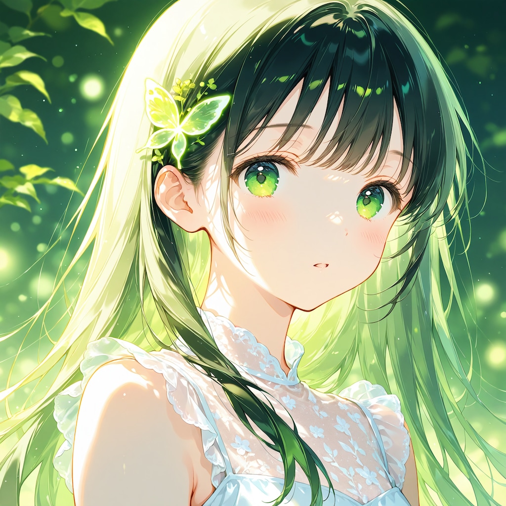 新緑の少女
