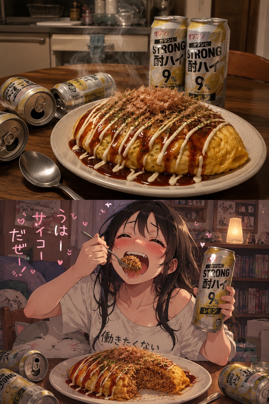 オムそば飯もいいよね