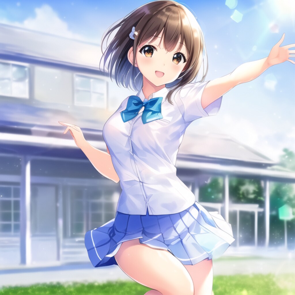 ダンス部の女の子