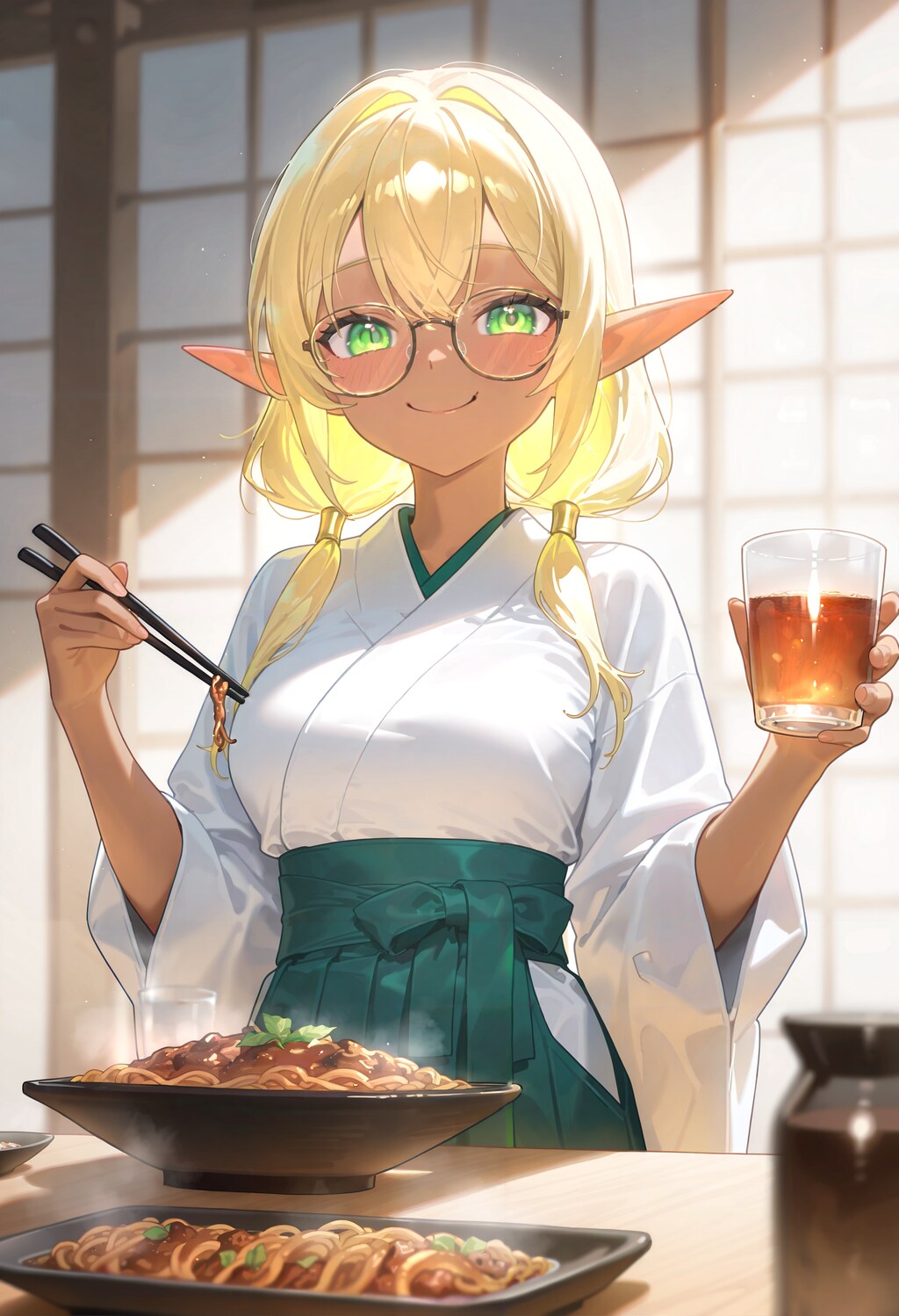 お昼のエルフ 2025.1.4