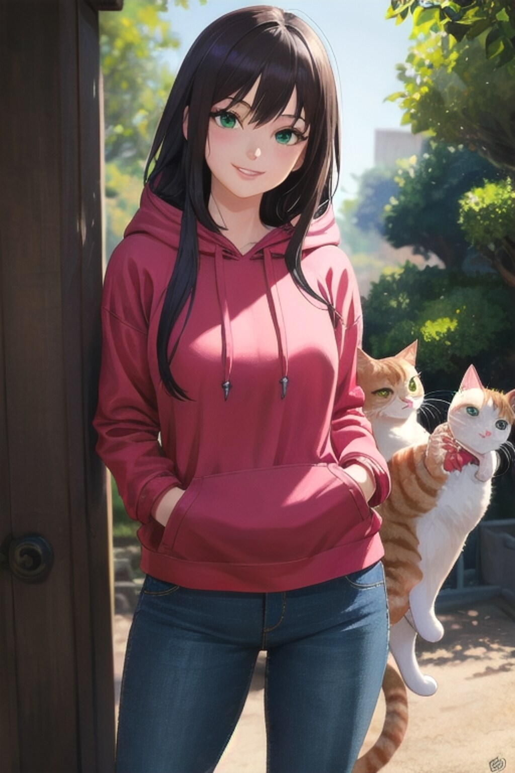 猫好きな彼女