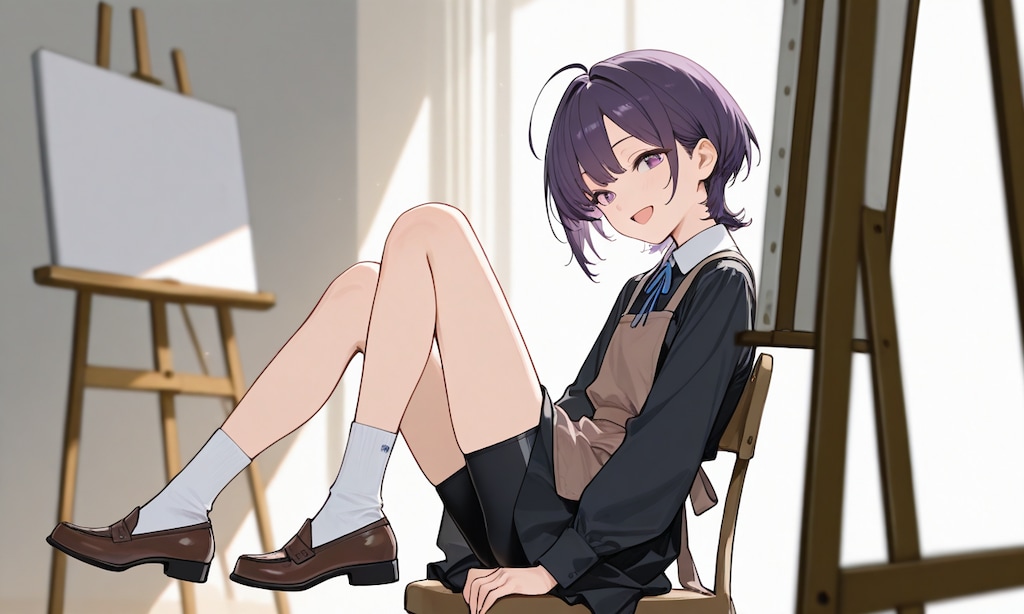 美術部 烏夜ちゃん