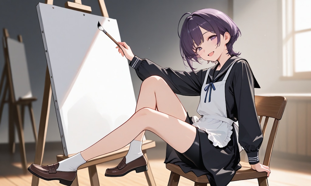 美術部 烏夜ちゃん