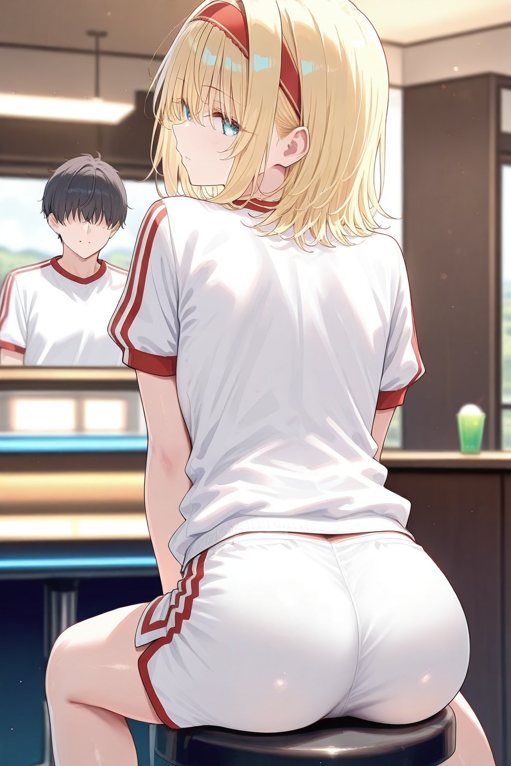 椅子に座る_UNICORN