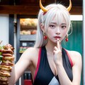ケバブ屋の看板娘 2枚目