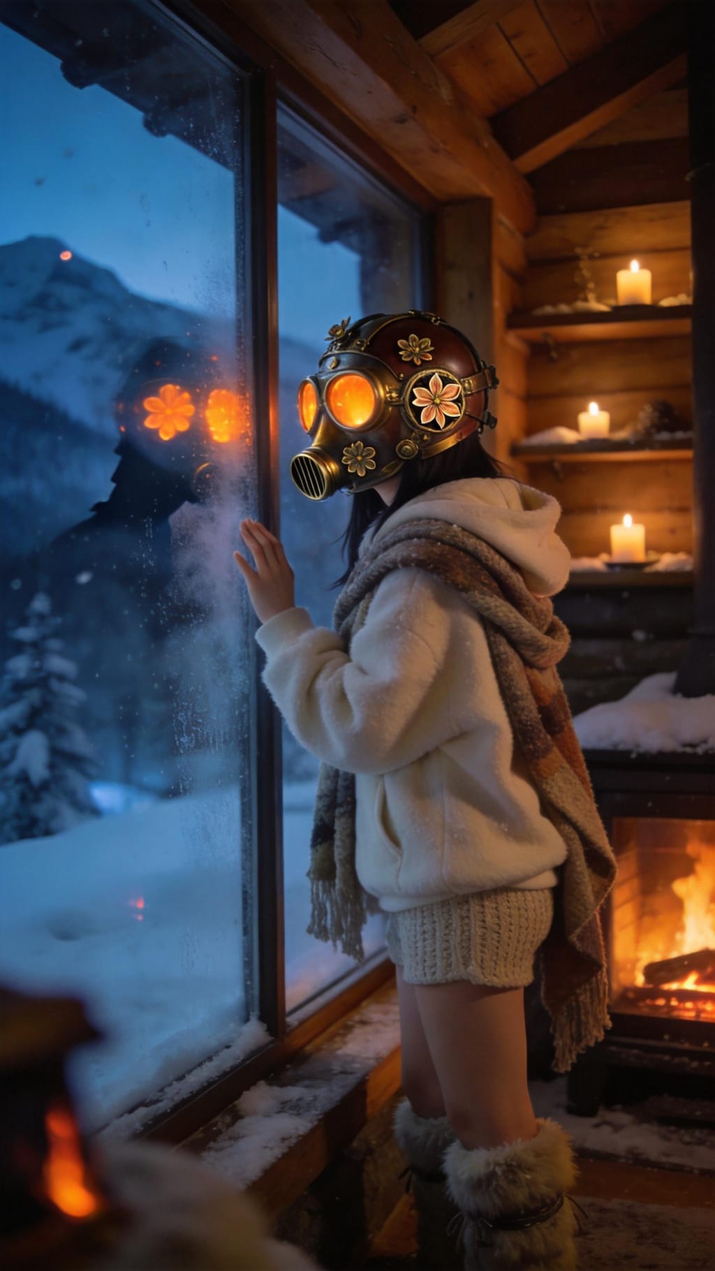 Winter Inside the Gas Mask
