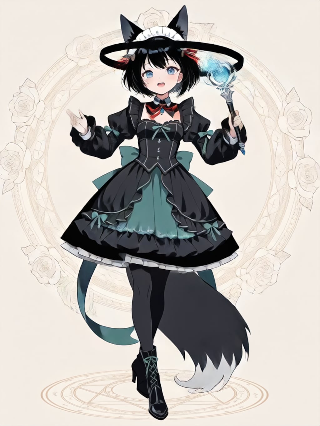 変身！魔法少女 紗奈【誕生日FA パラパライラスト】