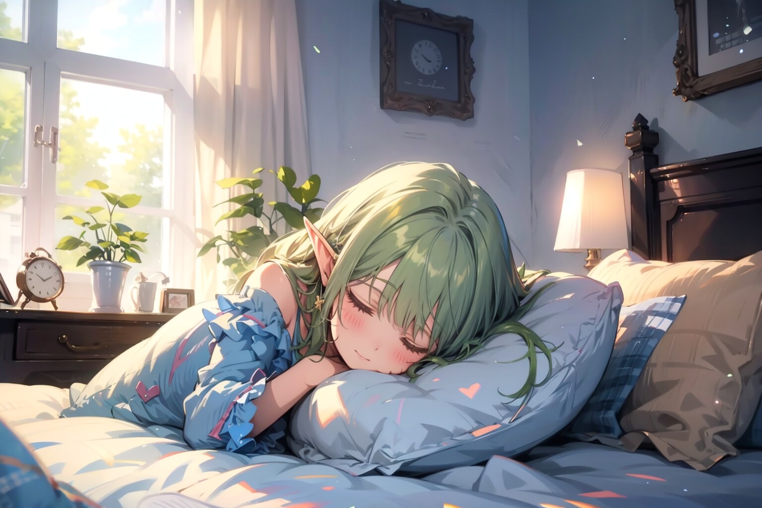 おねむ | の人気AIイラスト・グラビア