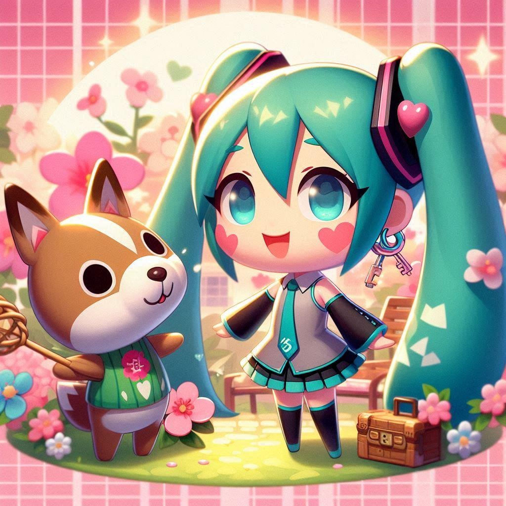 あつ森と初音ミク