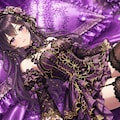 黒髪少女とドレス　その1 2枚目