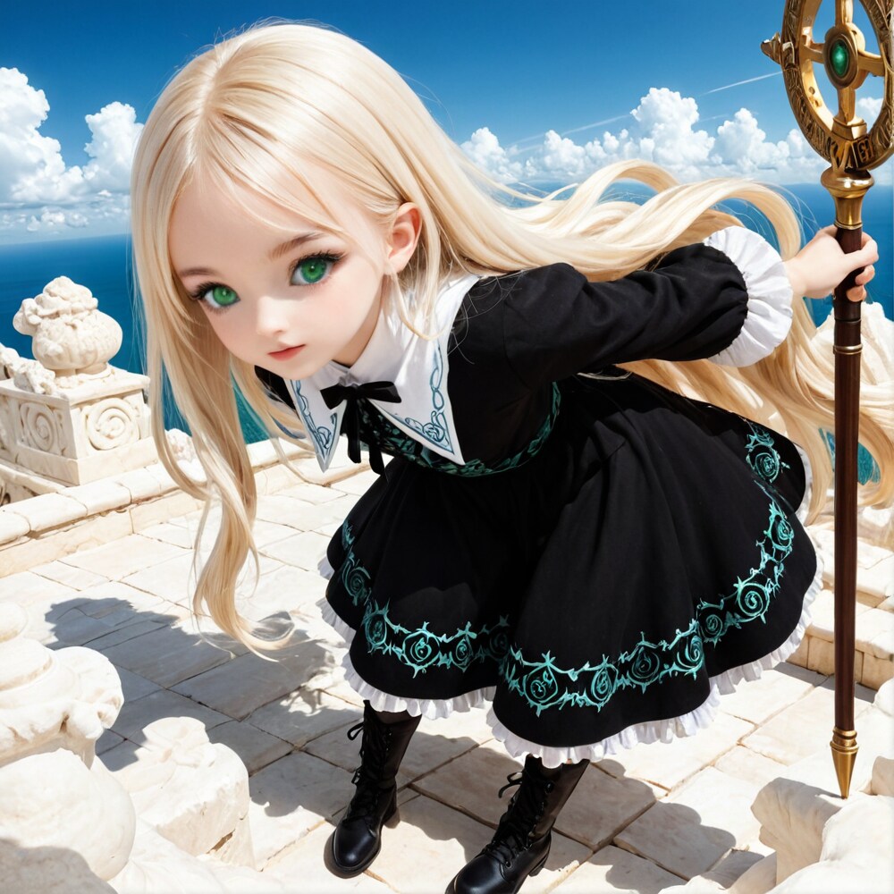 見習い魔法使いの少女５