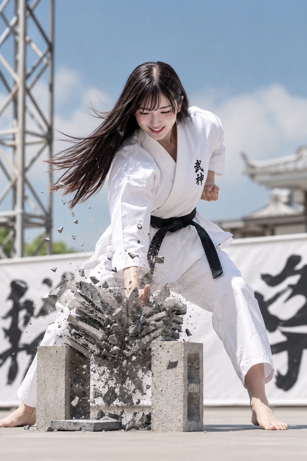 瓦割り