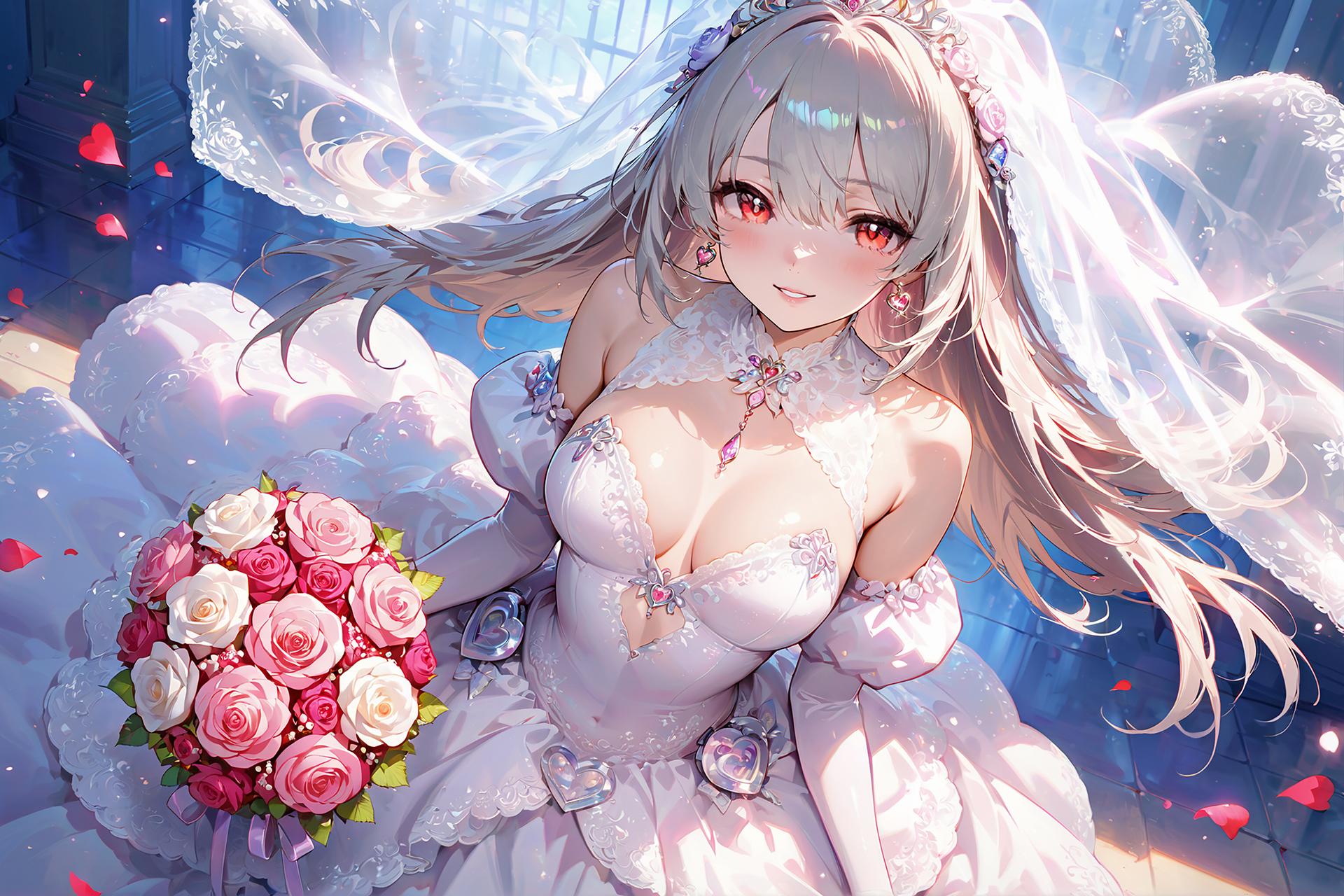 ウェディングブーケ | の人気AIイラスト・グラビア