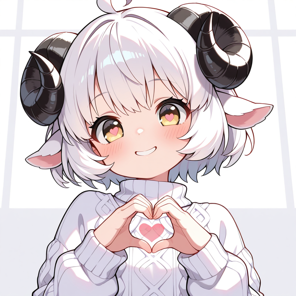 メイちゃんのハートマーク♡