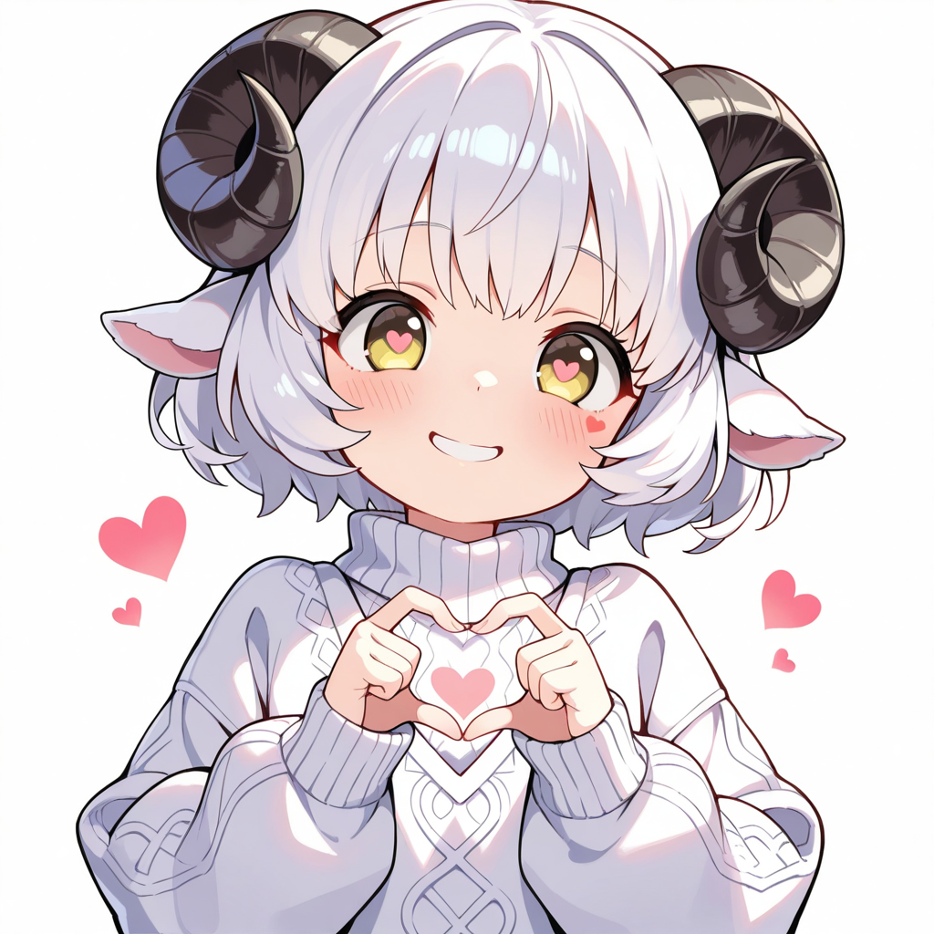 メイちゃんのハートマーク♡