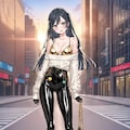 少しおめかししたせっつー(ちちぷい版) 2枚目
