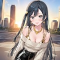 少しおめかししたせっつー(ちちぷい版) 4枚目