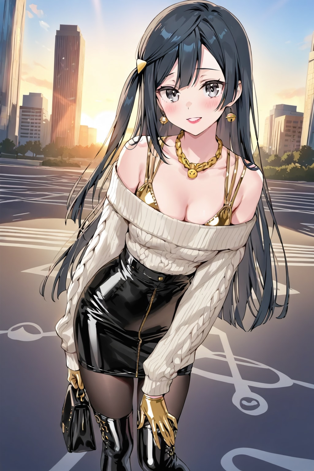 少しおめかししたせっつー(ちちぷい版)