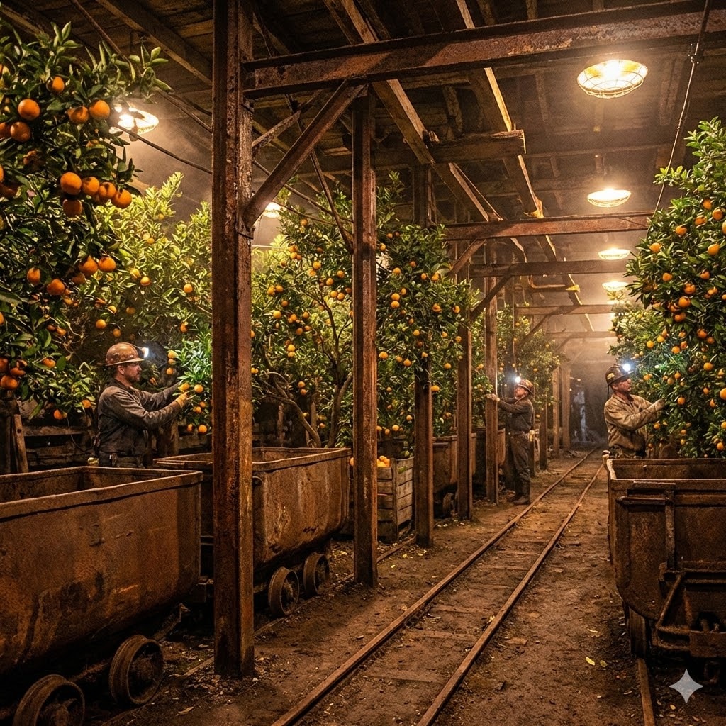 炭鉱の蜜柑畑 | の人気AIイラスト・グラビア