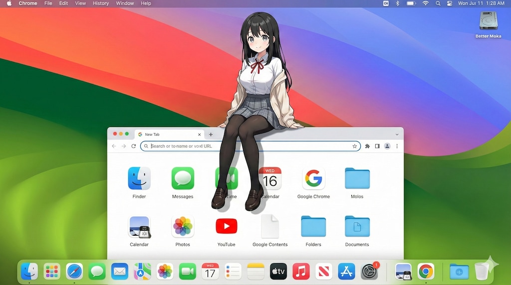 ノアをデスクトップに召喚