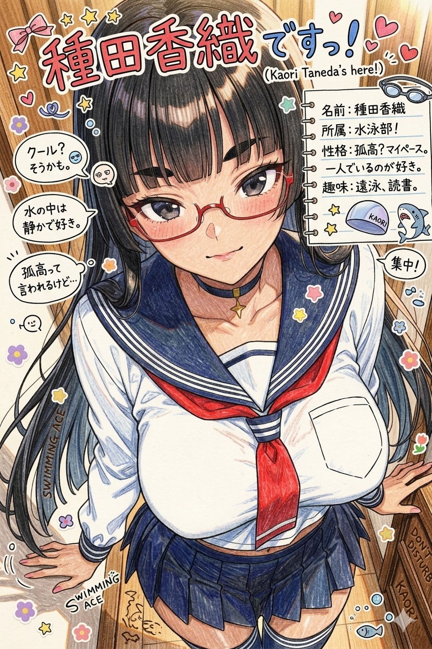 手書き風香織姉ちゃん