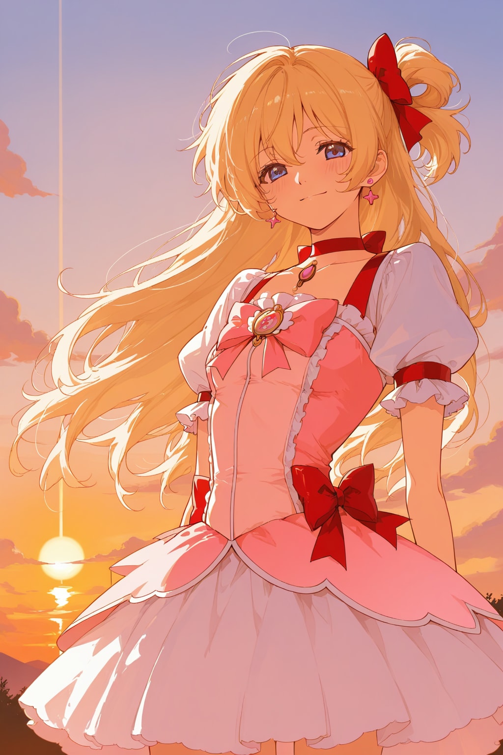 夕暮れの魔法少女