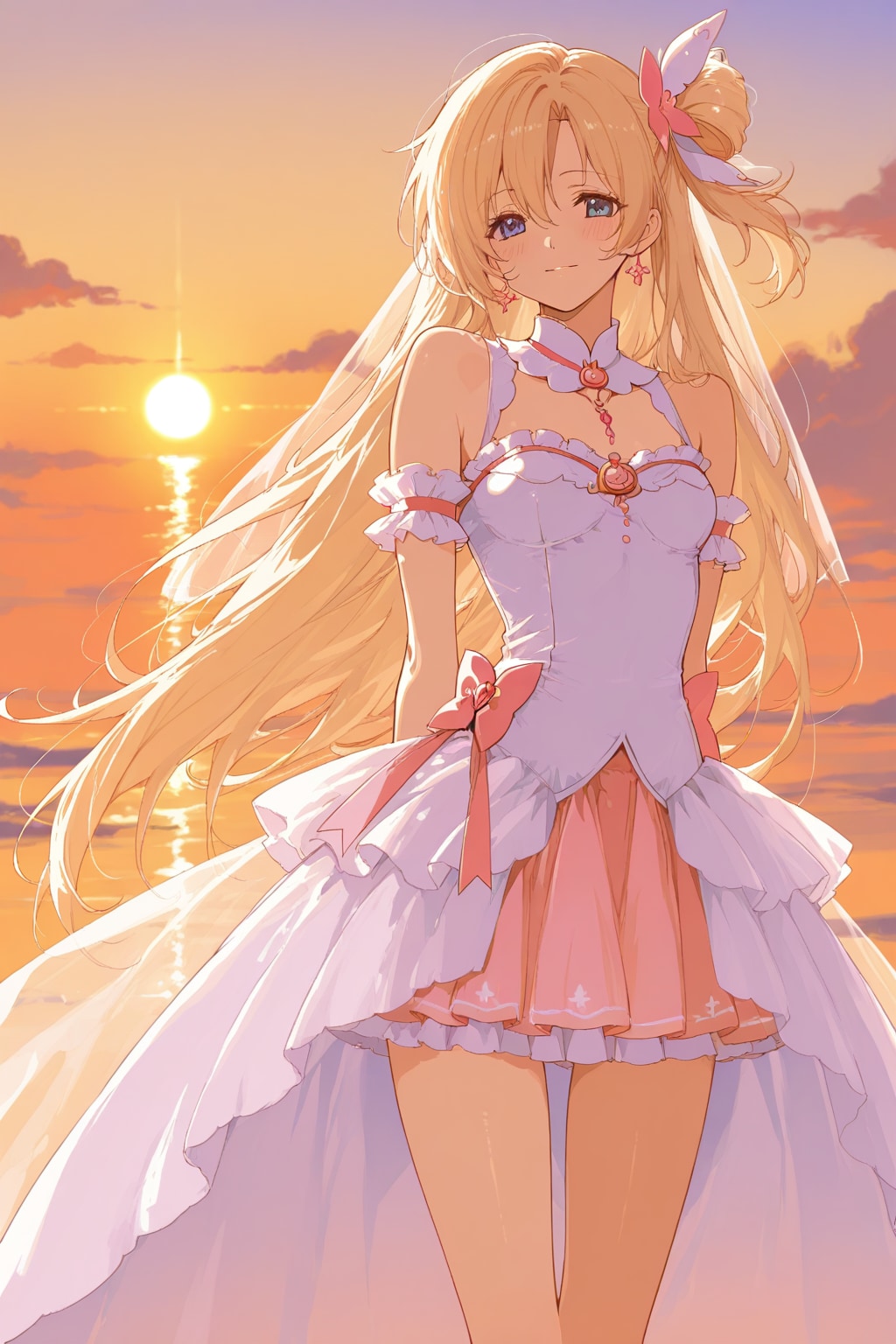 夕暮れの魔法少女