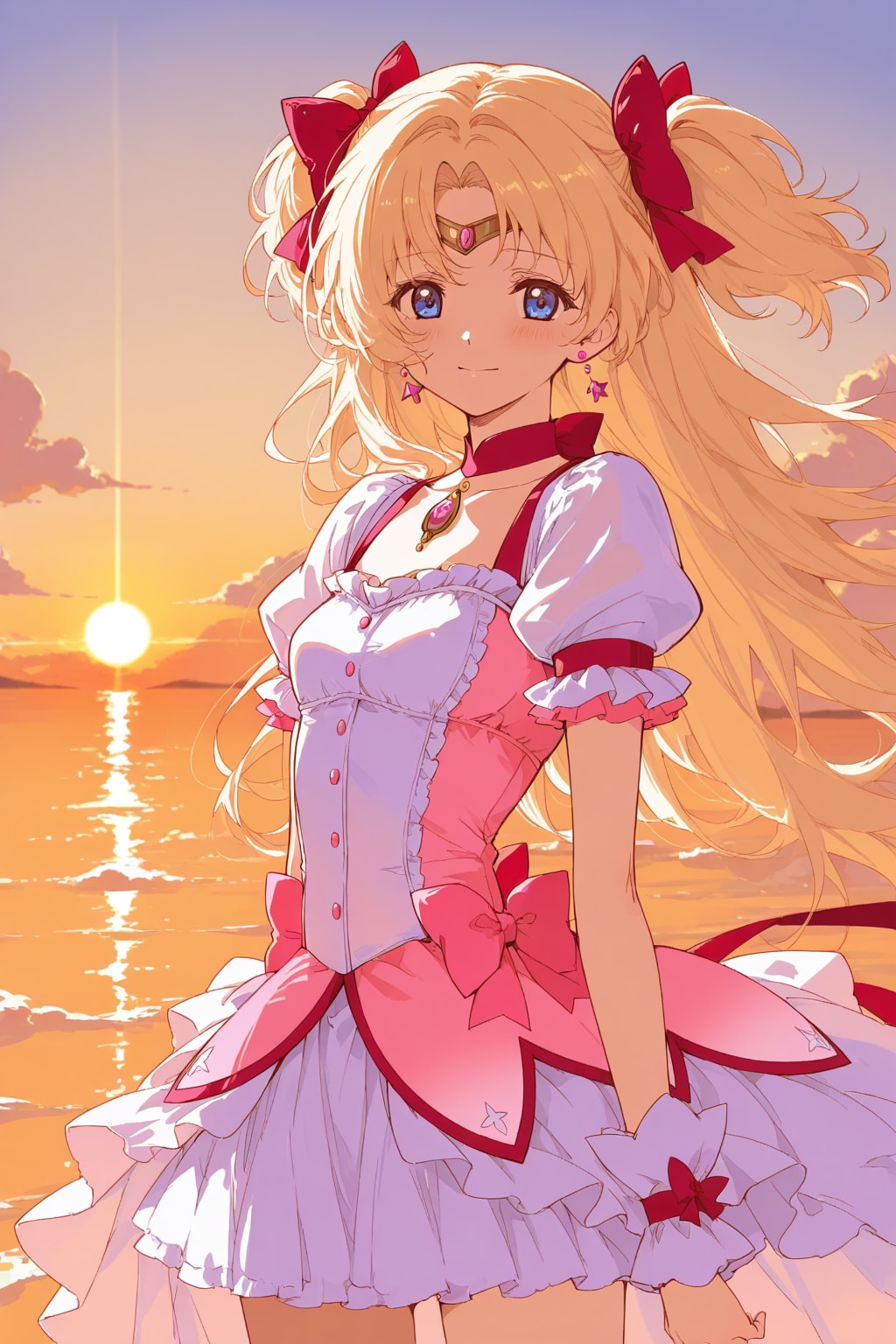 夕暮れの魔法少女