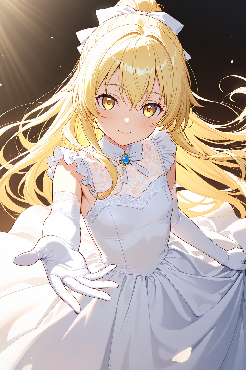 私の手を取って